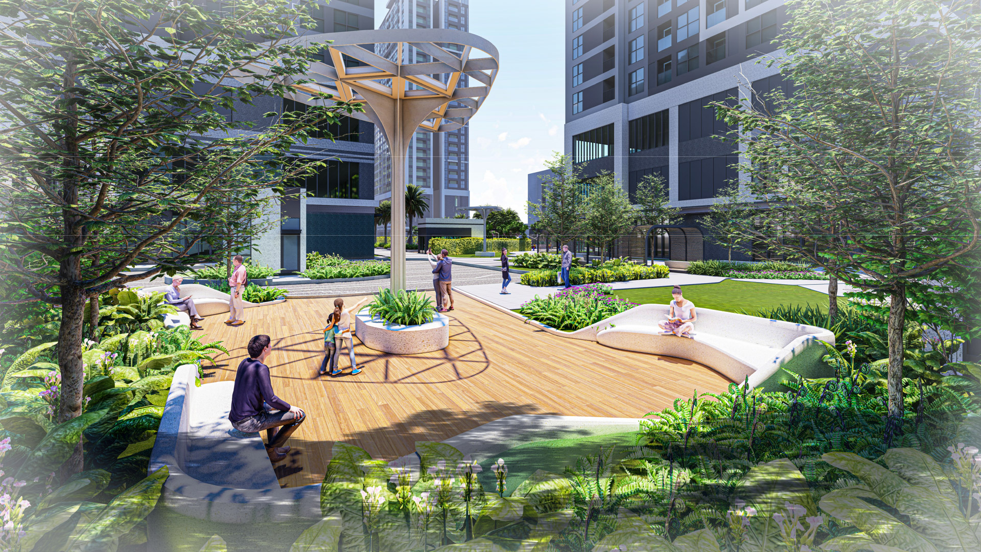 Cảnh quan dự án