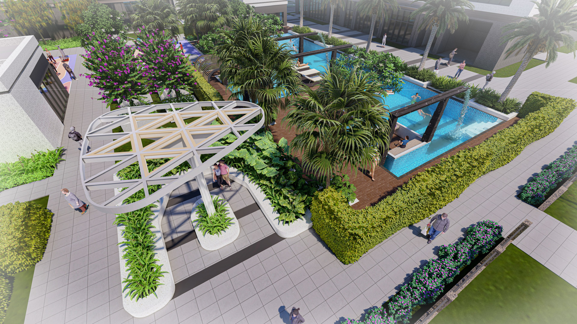 Cảnh quan dự án