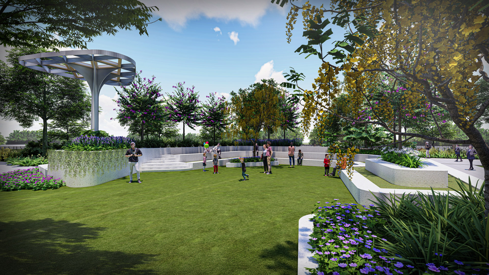 Cảnh quan dự án