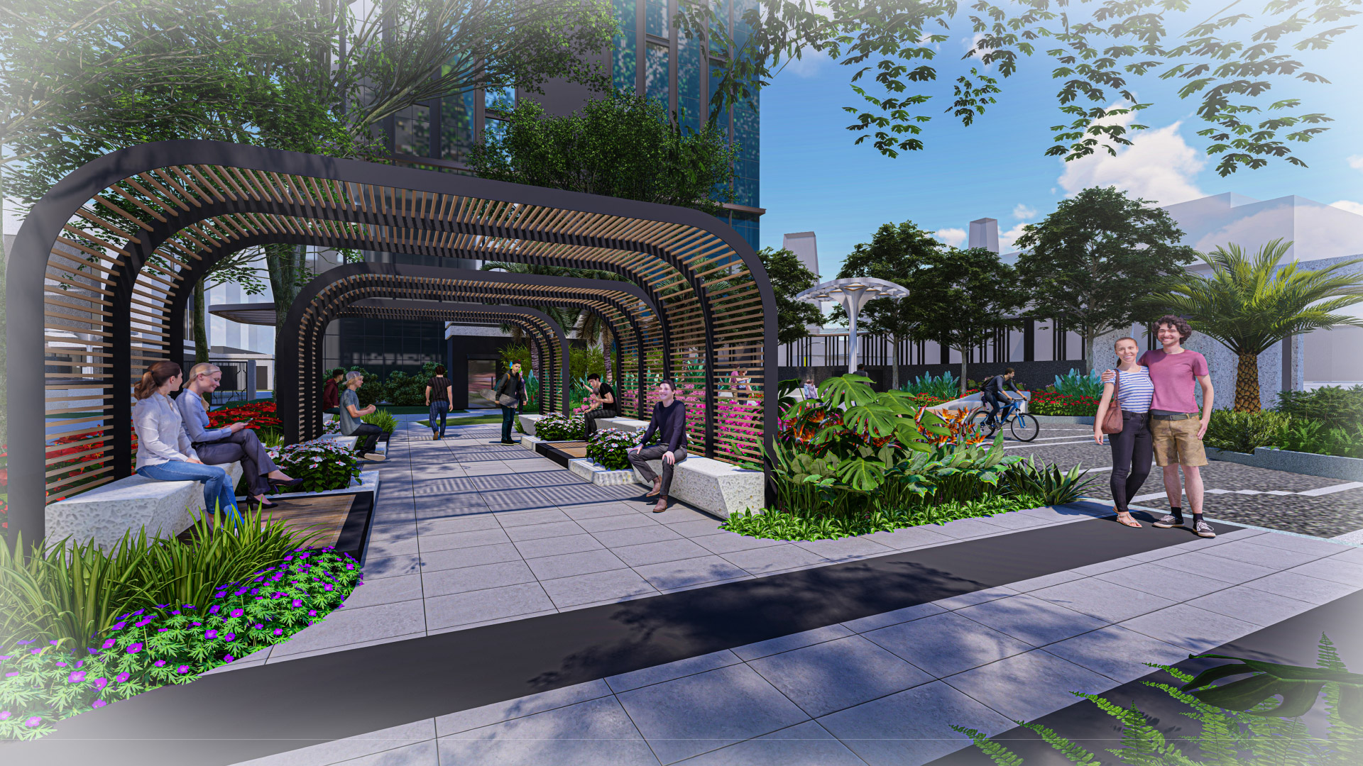 Cảnh quan dự án