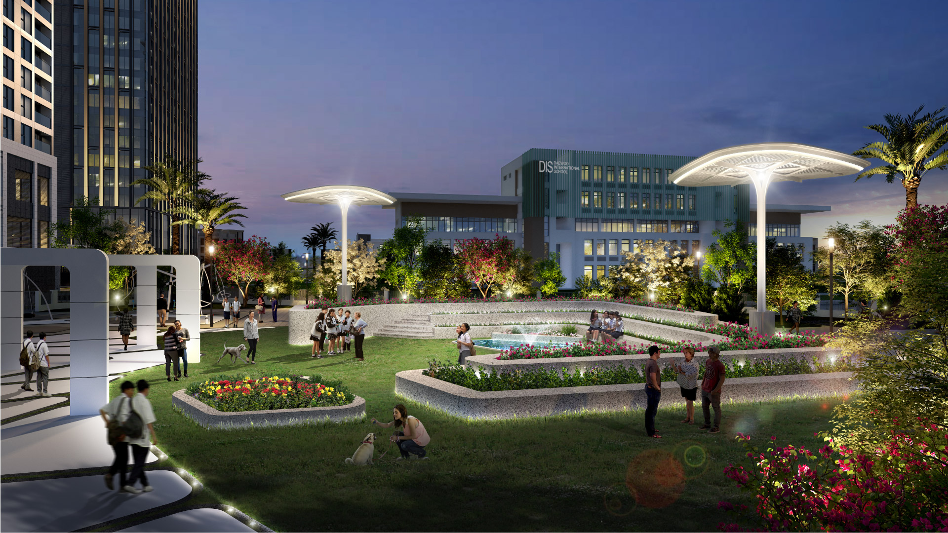 Cảnh quan dự án